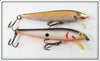 Vintage Rebel Black Scale & Gold Floater Lure Pair 