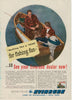 1948 Wood's Lure & Evinrude Two Sided Ad