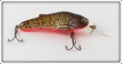Vintage Crankbait Corp Brown & Orange Bullcat Lure