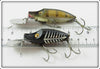 Heddon Pike Scale & Black Shore Go Deeper River Runt Pair