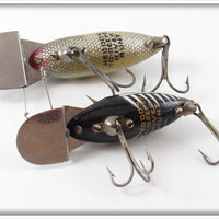 Heddon Pike Scale & Black Shore Go Deeper River Runt Pair