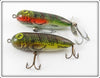 Heddon Natural Perch Baby Torpedo Pair