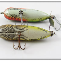 Heddon Natural Perch Baby Torpedo Pair