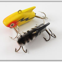 Heddon Coachdog & Yellow Sonic Pair
