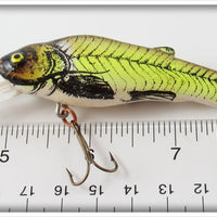 Crankbait Corp Yellow & Brown Bullcat