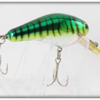 Bagley Green Chartreuse On Silver Chrome Diving Killer B II Lure