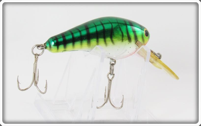 Bagley Green Chartreuse On Silver Chrome Diving Killer B II Lure