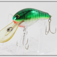Bagley Green Chartreuse On Silver Chrome Diving Killer B II