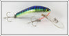 Bagley Hot Blue Chartreuse On Silver Diving Killer B II Lure