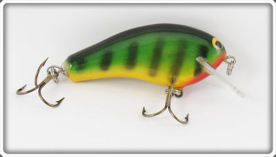 Vintage Bagley Pretty Green Stripe On Yellow B Flat Lure 