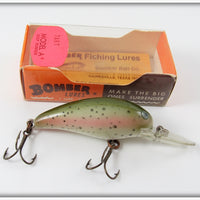 Vintage Bomber Rainbow Trout Model A In Box Lure