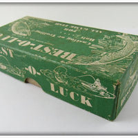 South Bend Best O Luck Empty Box For Black White Head Wobbler