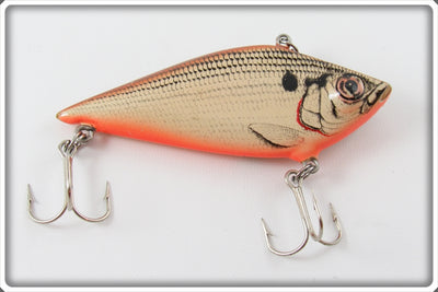 Vintage Bagley Bone/White Crayfish Chatter Shad Lure