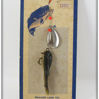 Vintage Weaver Lure Co Grabber Catfish Lure On Card