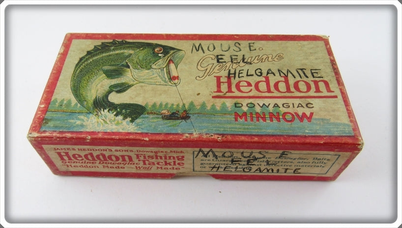 Heddon Unmarked Dowagiac Minnow Empty Box