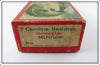 Heddon Unmarked Dowagiac Minnow Empty Box