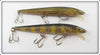 Vintage Rebel Naturalized Perch & Striper Floater Lure Pair 