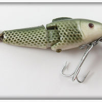 Vintage Simmons Bait Co Green Scale Shadrach Lure 