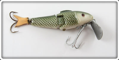 Vintage Simmons Bait Co Green Scale Shadrach Lure 