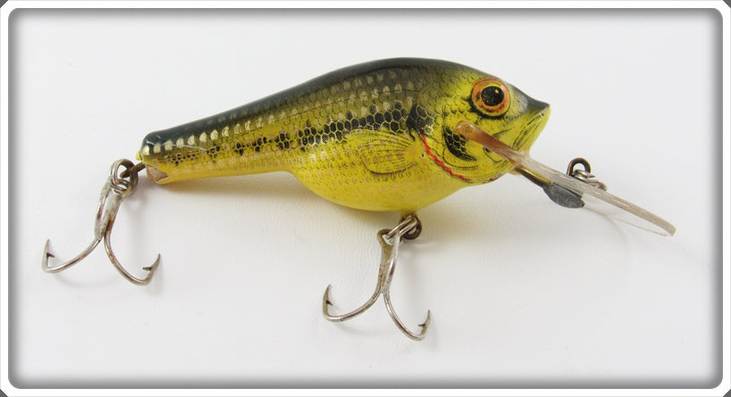 Vintage Bagley Litte Bass On Chartreuse Small Fry Bass Lure For Sale | Lure Lagoon Vintage Bagley Litte Bass On Chartreuse Small Fry Bass Lure For Sale | Lure Lagoon
