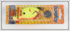 Bagley Black On Chartreuse Balsa B2 Lure On Card