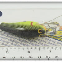 Bagley Black On Chartreuse Diving Killer B II On Card