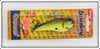 Bagley Black On Chartreuse Kill'r B Lure On Card