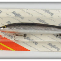 Bagley Black On Silver Foil Spinner Tail Bang-O-Lure On Card 