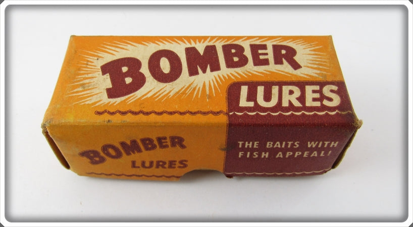 Bomber Bait Co Empty Box For White Black Ribs Bomber 206