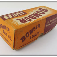 Bomber Bait Co Empty Box For White Black Ribs Bomber 206