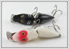 Heddon White Shore & Black Shore Jointed River Runt Pair