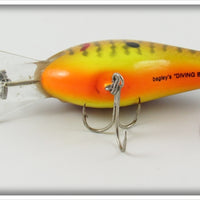 Bagley Dark Crayfish On Chartreuse Diving B III