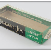 Diamond Jim Tackle Co Blue & White Diamond Jim In Box