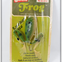 Vintage Garcia Frog On Card 