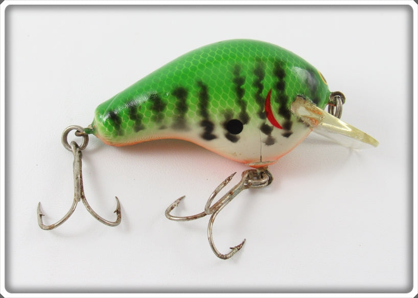Vintage Bagley Green Crayfish On White Balsa B Lure For Sale