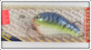 Bagley Hot Blue Chartreuse On Silver Diving B2 On Card
