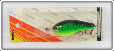Vintage Bagley Hot Tiger Divin' B 3 Lure On Card 