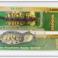 Laker Fishing Tackle Mouse Lure Pair On Cards