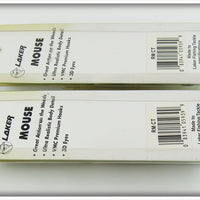 Laker Fishing Tackle Mouse Pair On Cards