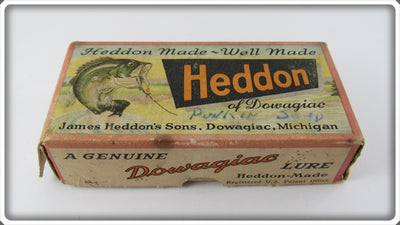 Heddon Empty Box For 9630 Shad Punkinseed Spook
