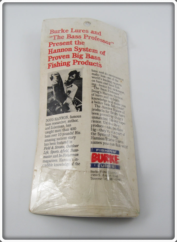 bass professor snake lure Vintage Burke Doug Hannon Snakebait Lure On Card For Sale