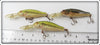 Rebel Baitfish Series Bass Lot Of Three