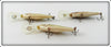 Rebel Baitfish Series Bass Lot Of Three