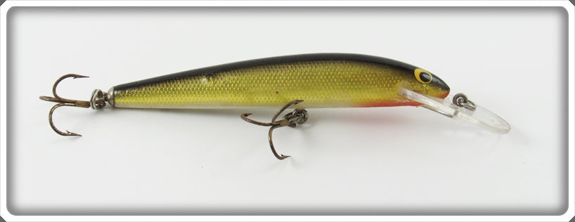 Vintage Bagley Black On Goil Foil Bang O Lure