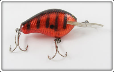 Vintage Bagley Black Stripes On Copper Foil Diving B 2 Lure