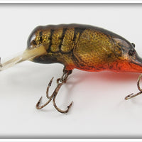 Bagley Dark Crayfish On Copper Foil Small Fry Crayfish Lure 