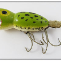 Arbogast Frog Spot Hula Popper