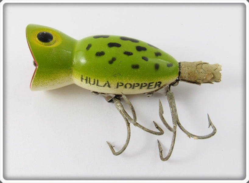 Arbogast Frog Spot Hula Popper