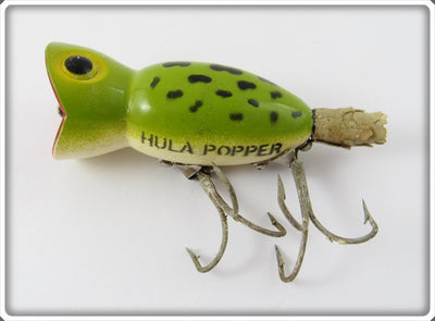 Arbogast Frog Spot Hula Popper