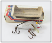 Vintage Rebel Black & Silver Humpy Lure In Box 